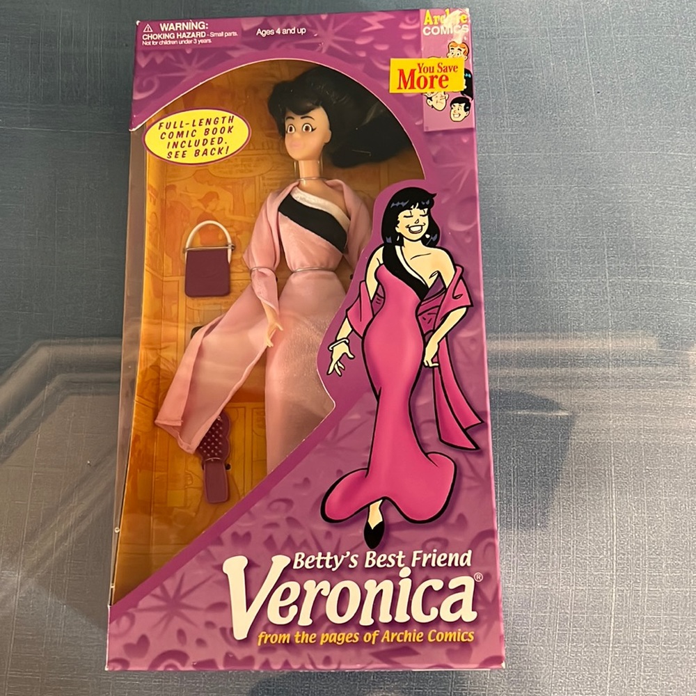 Collectible unopened VERONICA character doll from ARCHIE COMICS